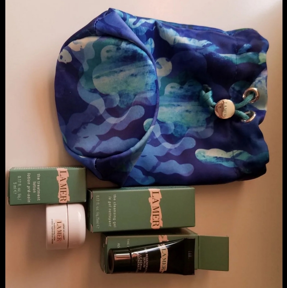 La Mer Travel Set with bag